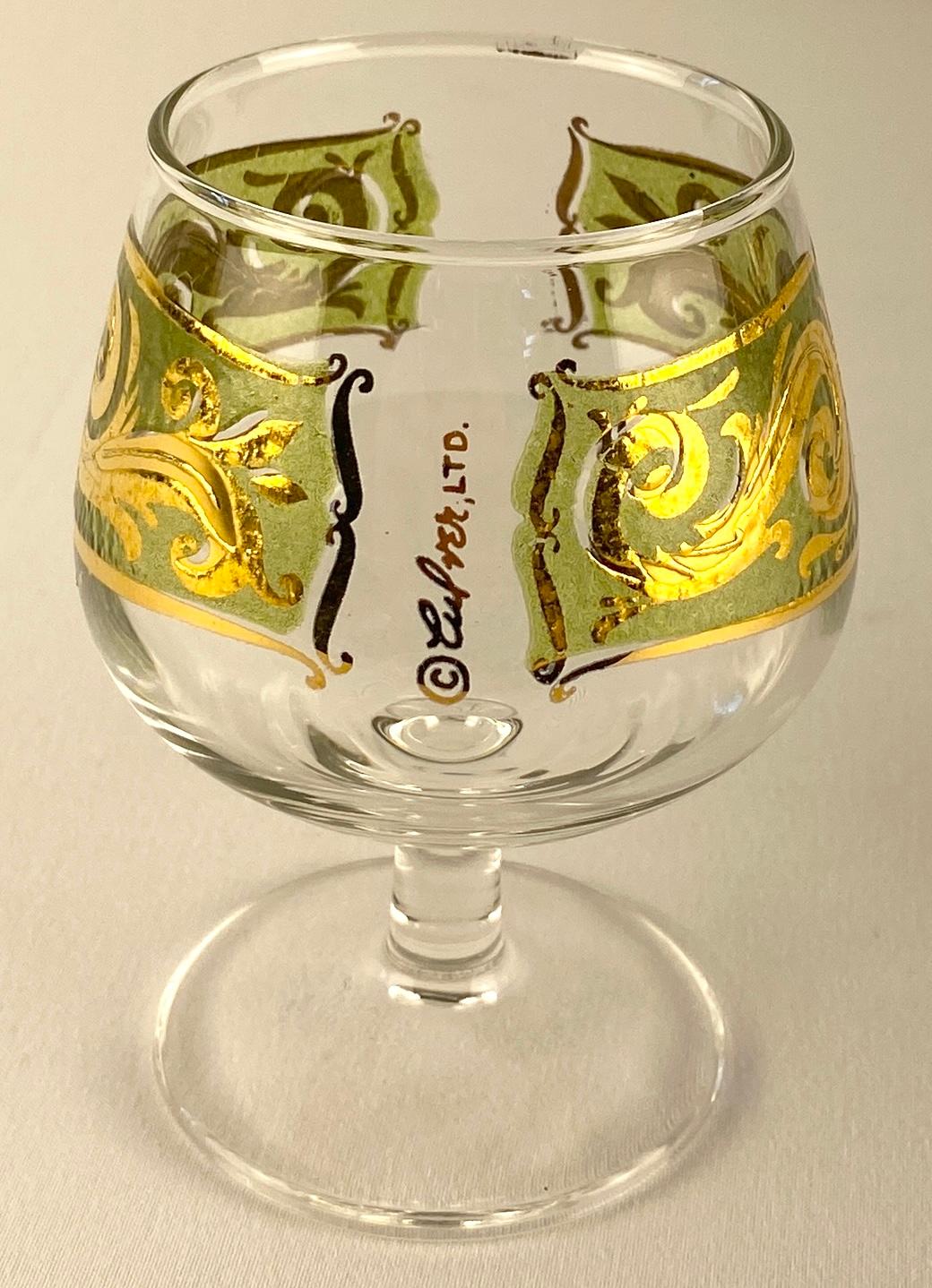 Culver Cordial Glasses Set of 8 — detail 7