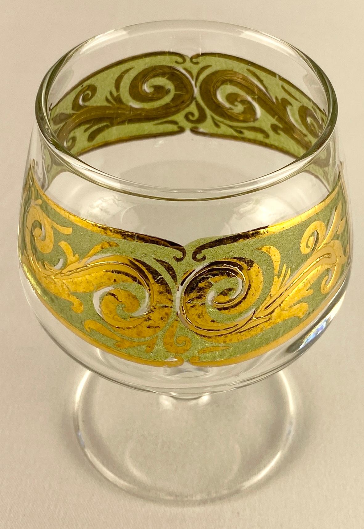 Culver Cordial Glasses Set of 8 — detail 5
