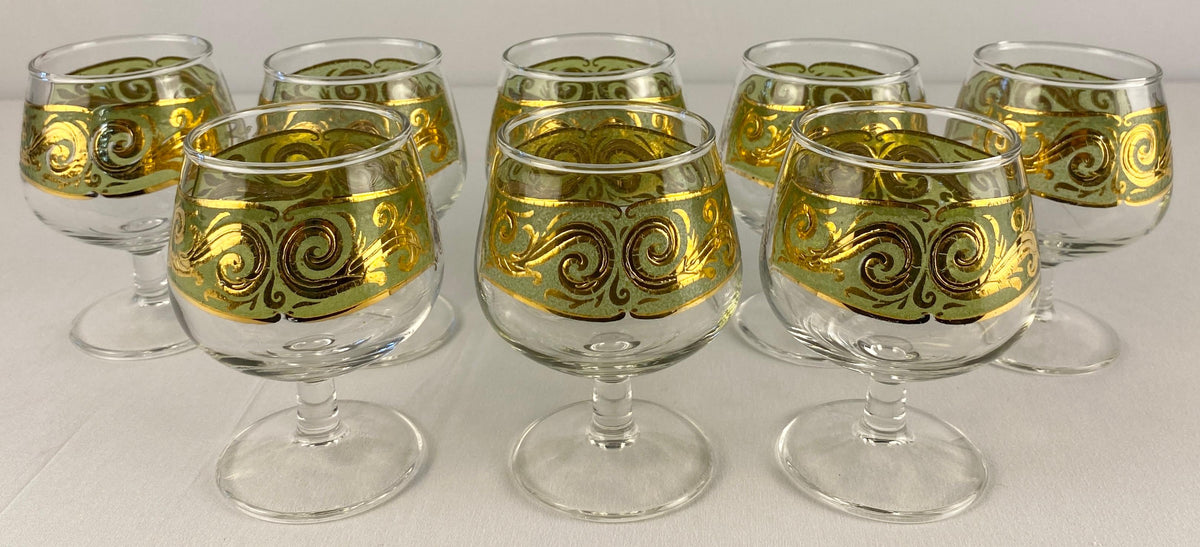 Culver Cordial Glasses Set of 8 — detail 10