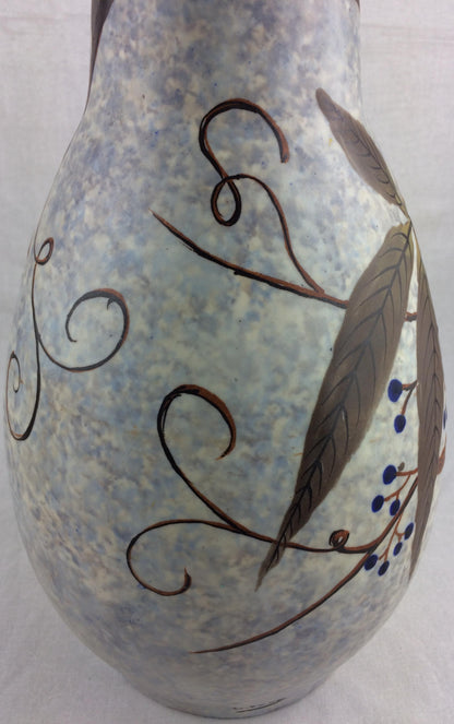French Art Deco Ceramic Vase by Louis Auguste Dage — detail 5