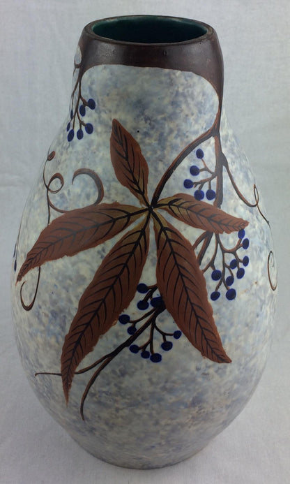 French Art Deco Ceramic Vase by Louis Auguste Dage — detail 8