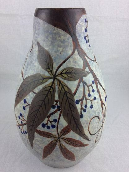 French Art Deco Ceramic Vase by Louis Auguste Dage — detail 9
