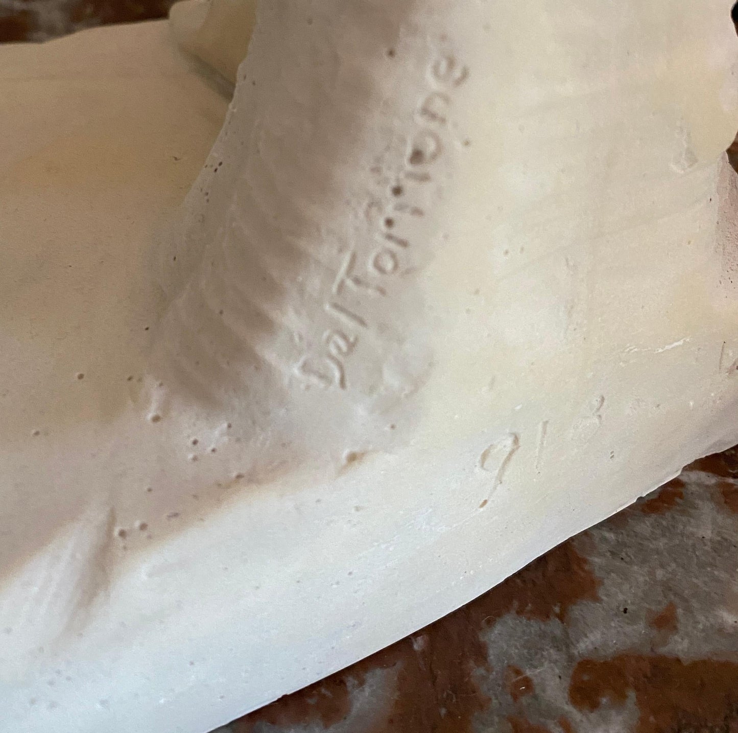 Roman Classical Nude Male Marble Sculpture by Lorenzo dal Torrione, Italy — detail 7