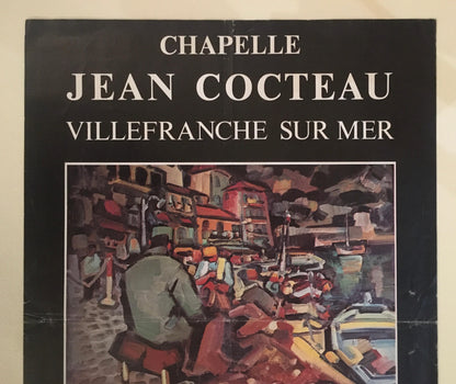 John Michael Eckert Original Mid-Century French Art Poster Dated 1977 — detail 2