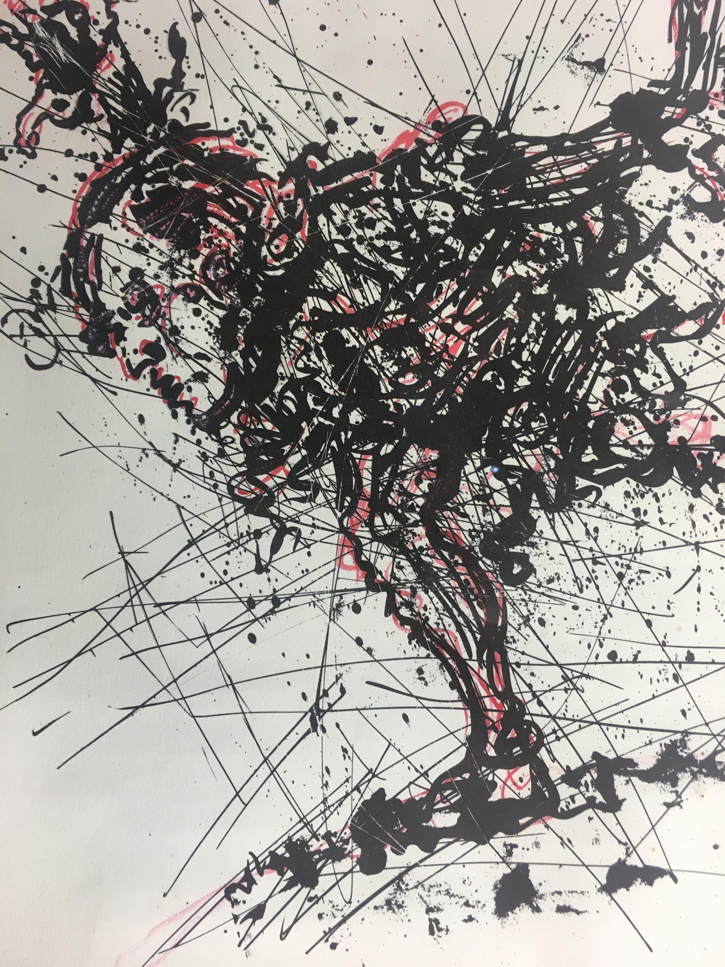 Gerard Eppele Midcentury Original Drawing "Eppreuve d'Artist" — detail 3