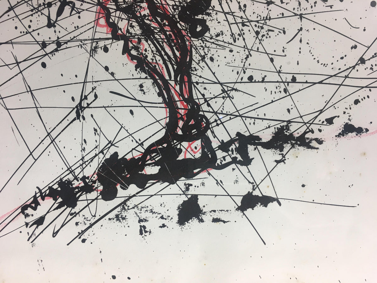 Gerard Eppele Midcentury Original Drawing "Eppreuve d'Artist" — detail 5