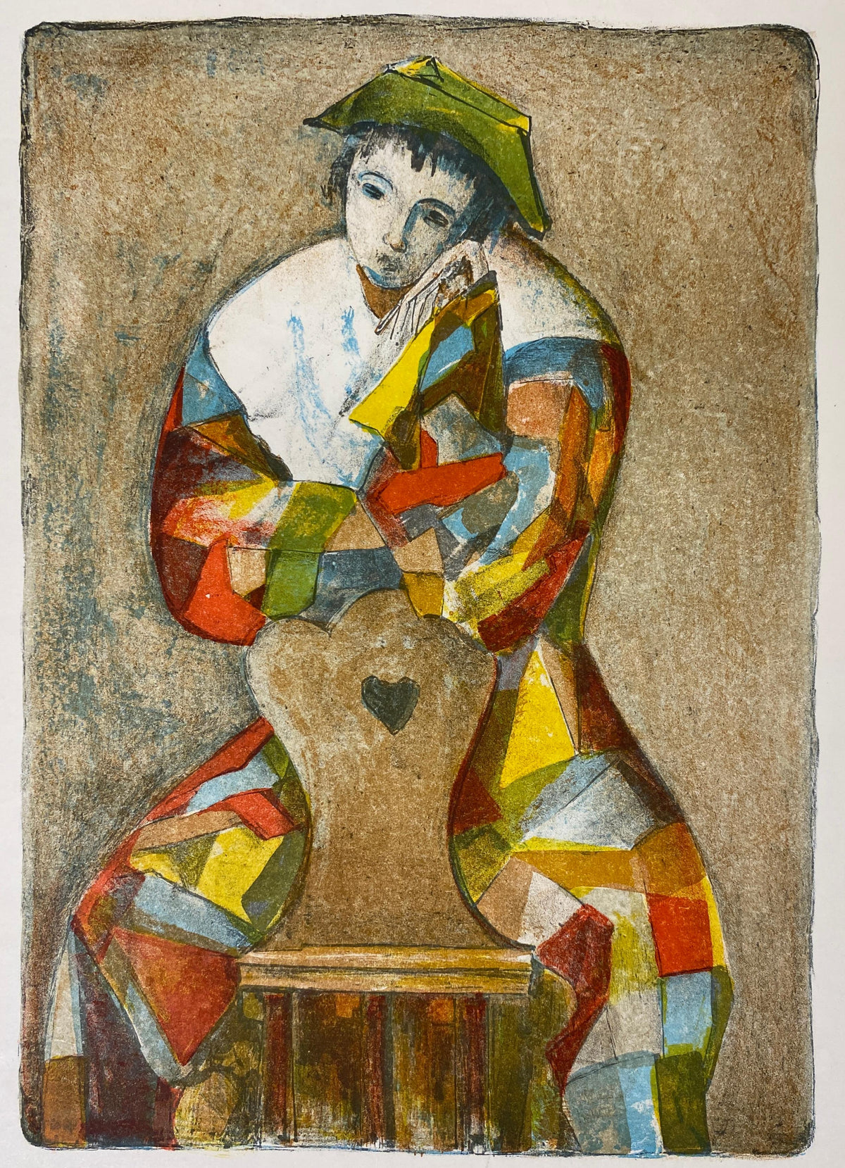 Ferruccio Garopesani Original Art Exhibition Poster — detail 2