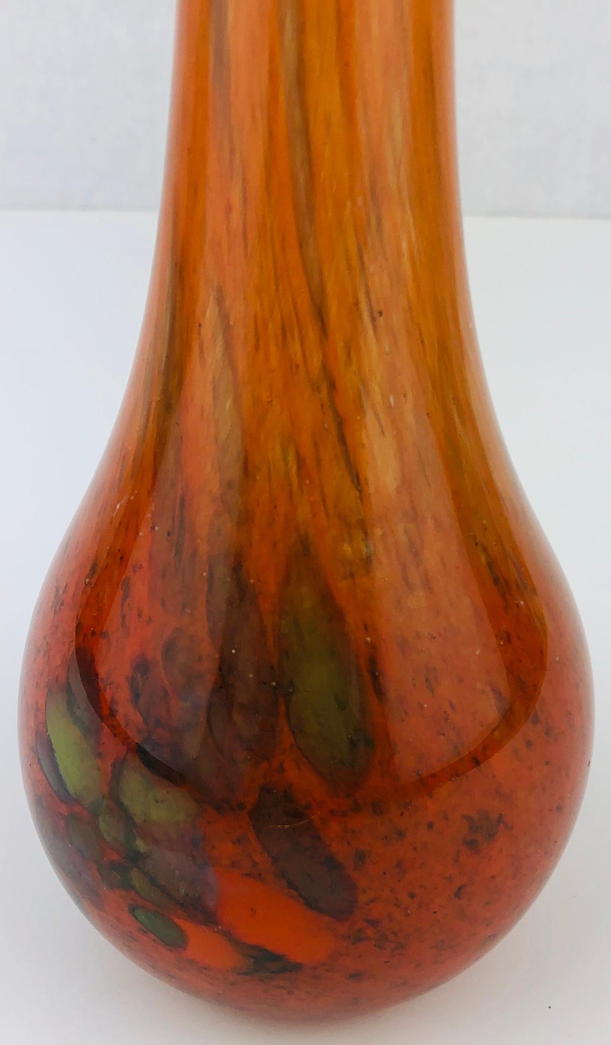 Murano Fratelli Toso Art Glass Flower Vase — detail 4