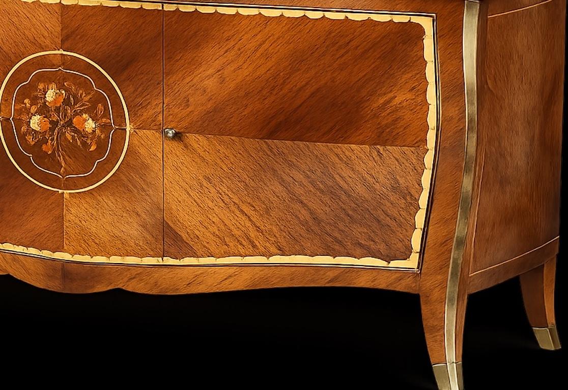 French Art Deco Buffet, Sideboard or Credenza in the style of Gaston Poisson — detail 4