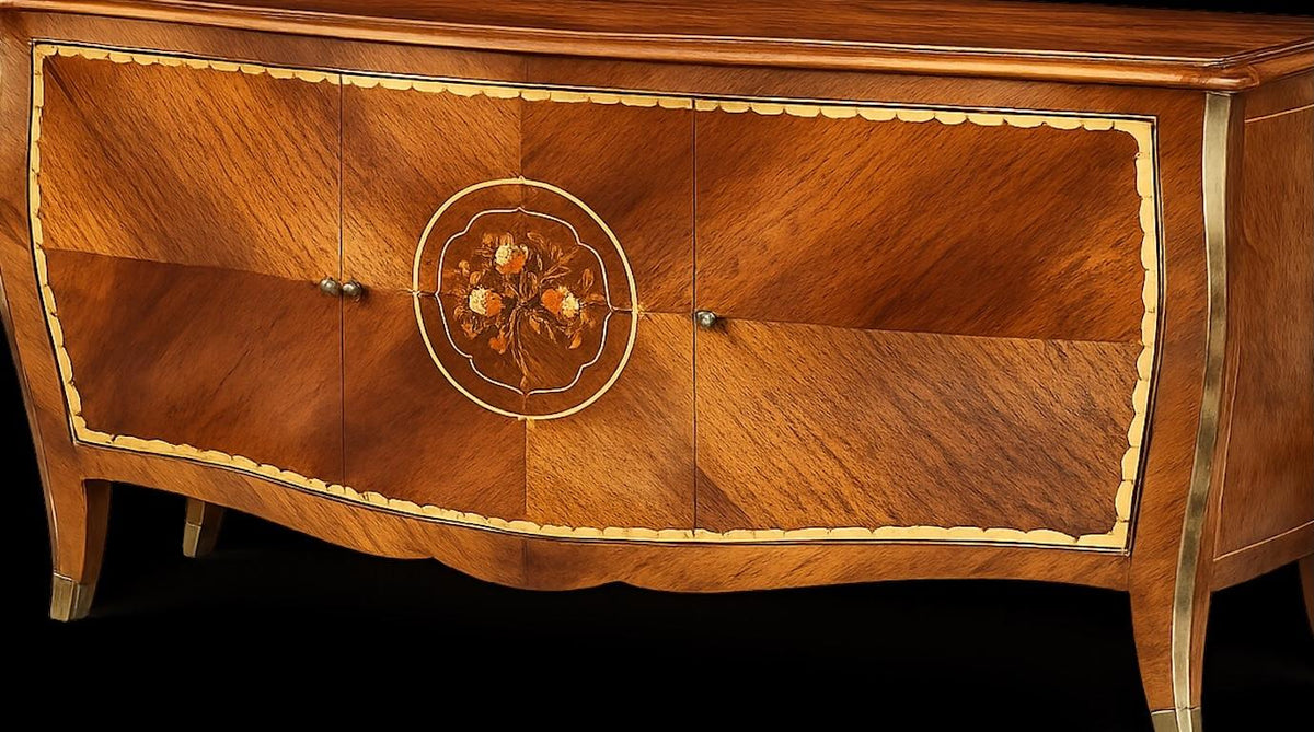 French Art Deco Buffet, Sideboard or Credenza in the style of Gaston Poisson — detail 5