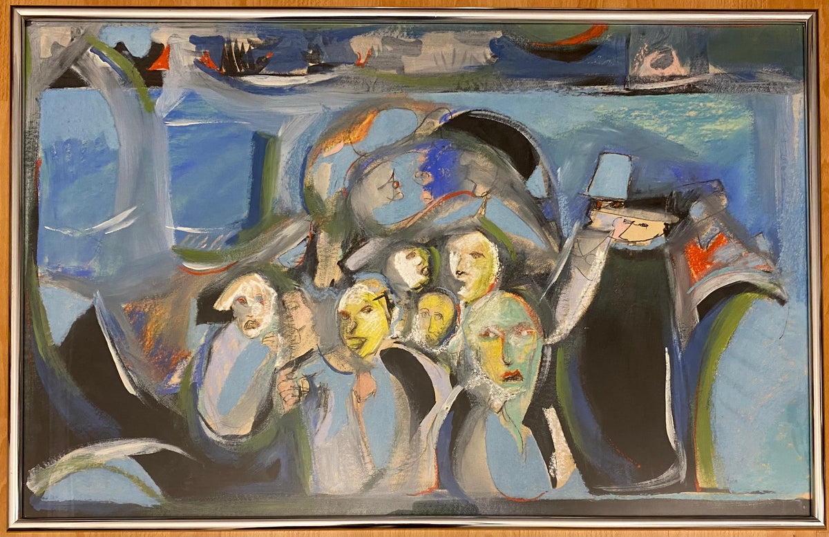 Gloria Kates Original Oil Painting — detail 3