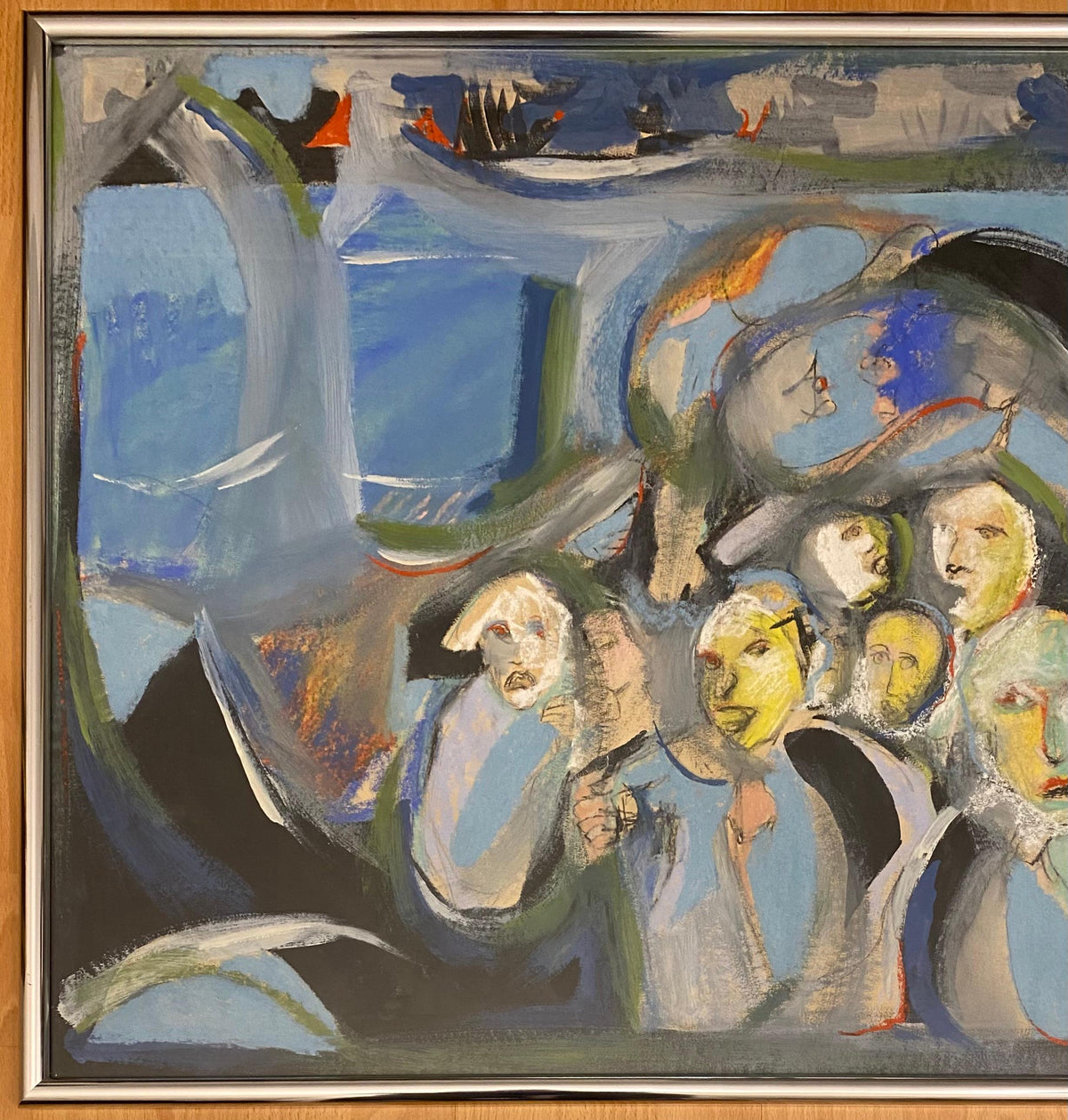 Gloria Kates Original Oil Painting — detail 5