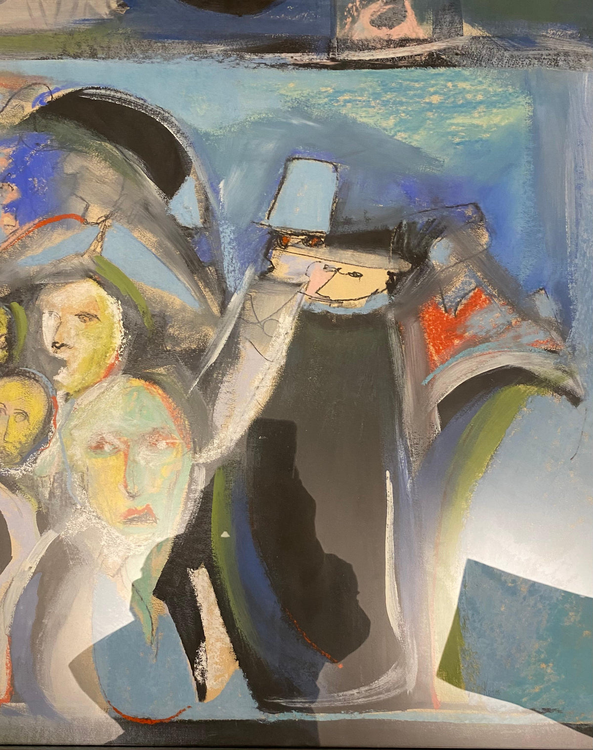 Gloria Kates Original Oil Painting — detail 4
