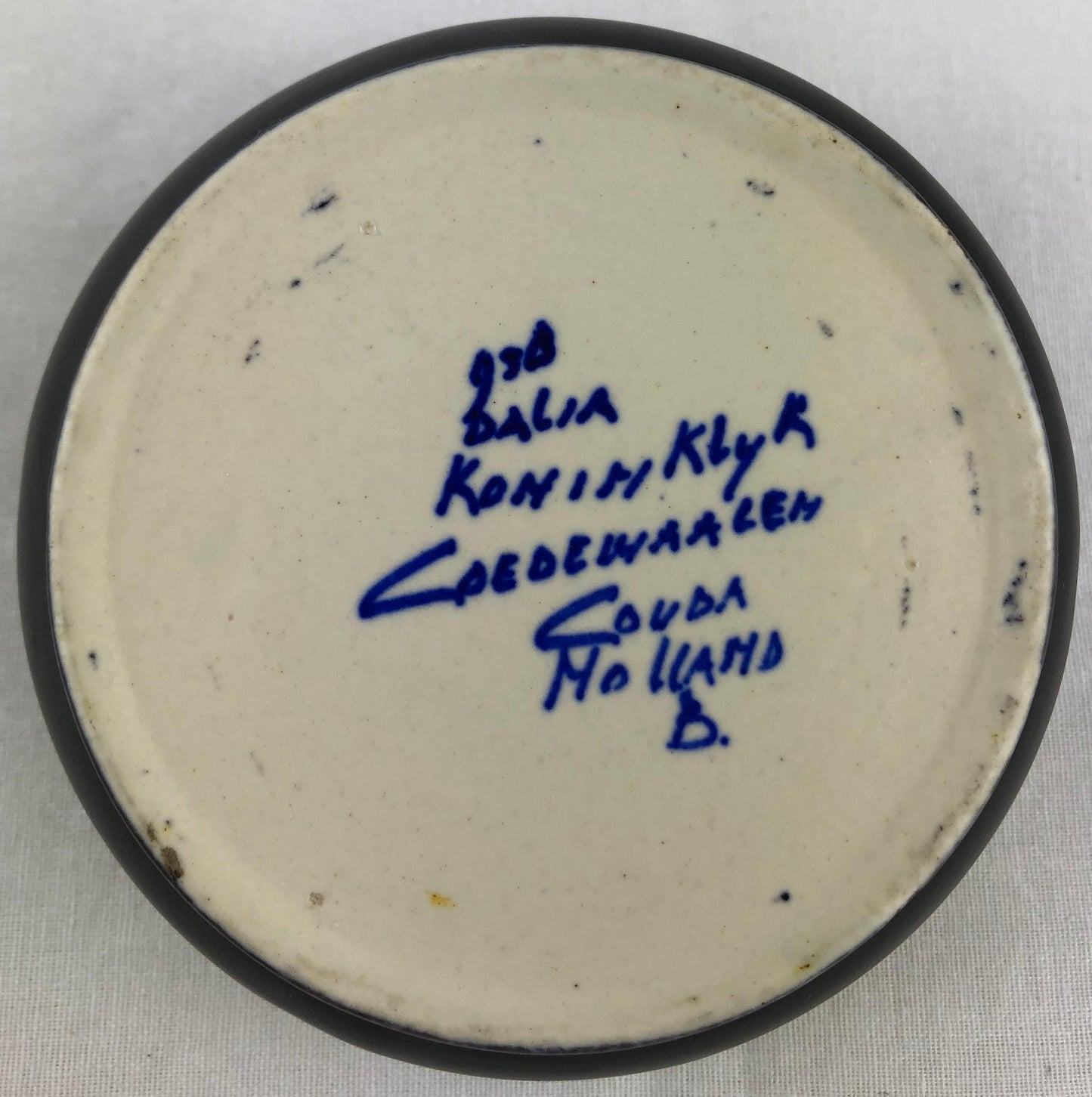 Ceramic Ashtray or Key Holder/Vide Poche Dutch Art Nouveau — detail 4