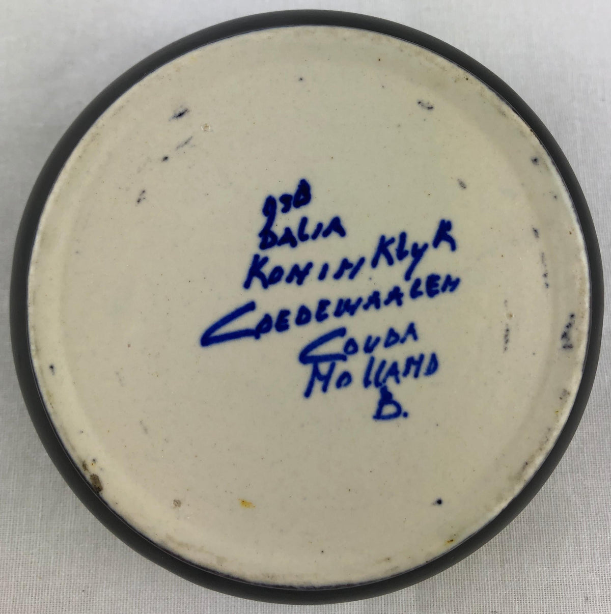Ceramic Ashtray or Key Holder/Vide Poche Dutch Art Nouveau — detail 4