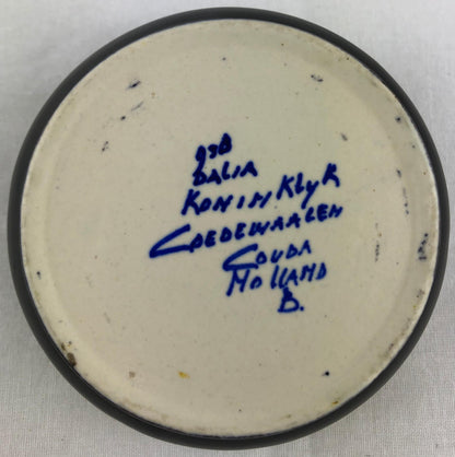 Ceramic Ashtray or Key Holder/Vide Poche Dutch Art Nouveau — detail 4