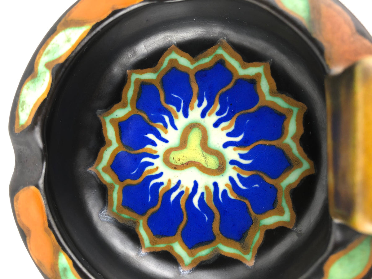 Ceramic Ashtray or Key Holder/Vide Poche Dutch Art Nouveau — detail 5