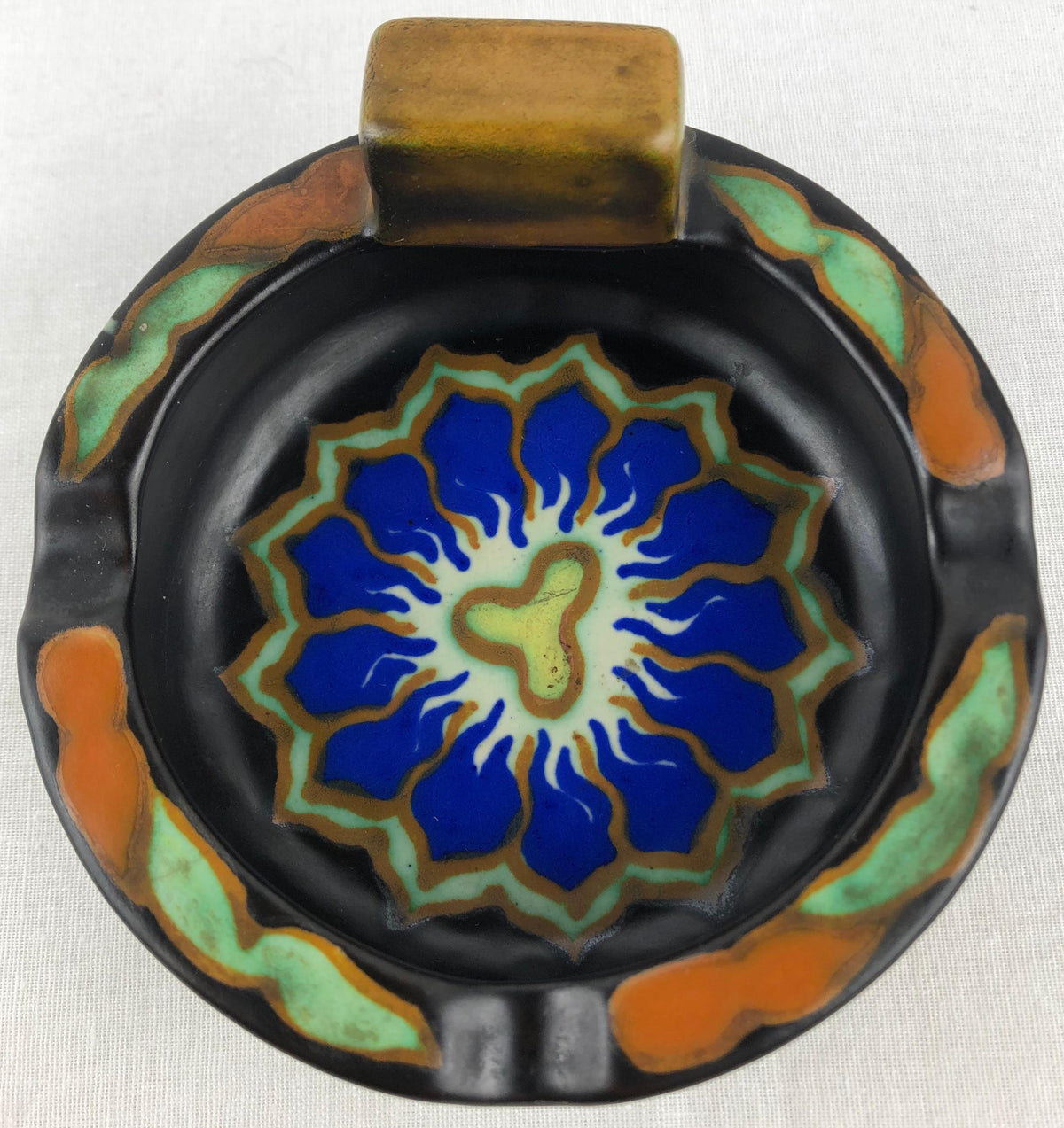 Ceramic Ashtray or Key Holder/Vide Poche Dutch Art Nouveau — detail 6