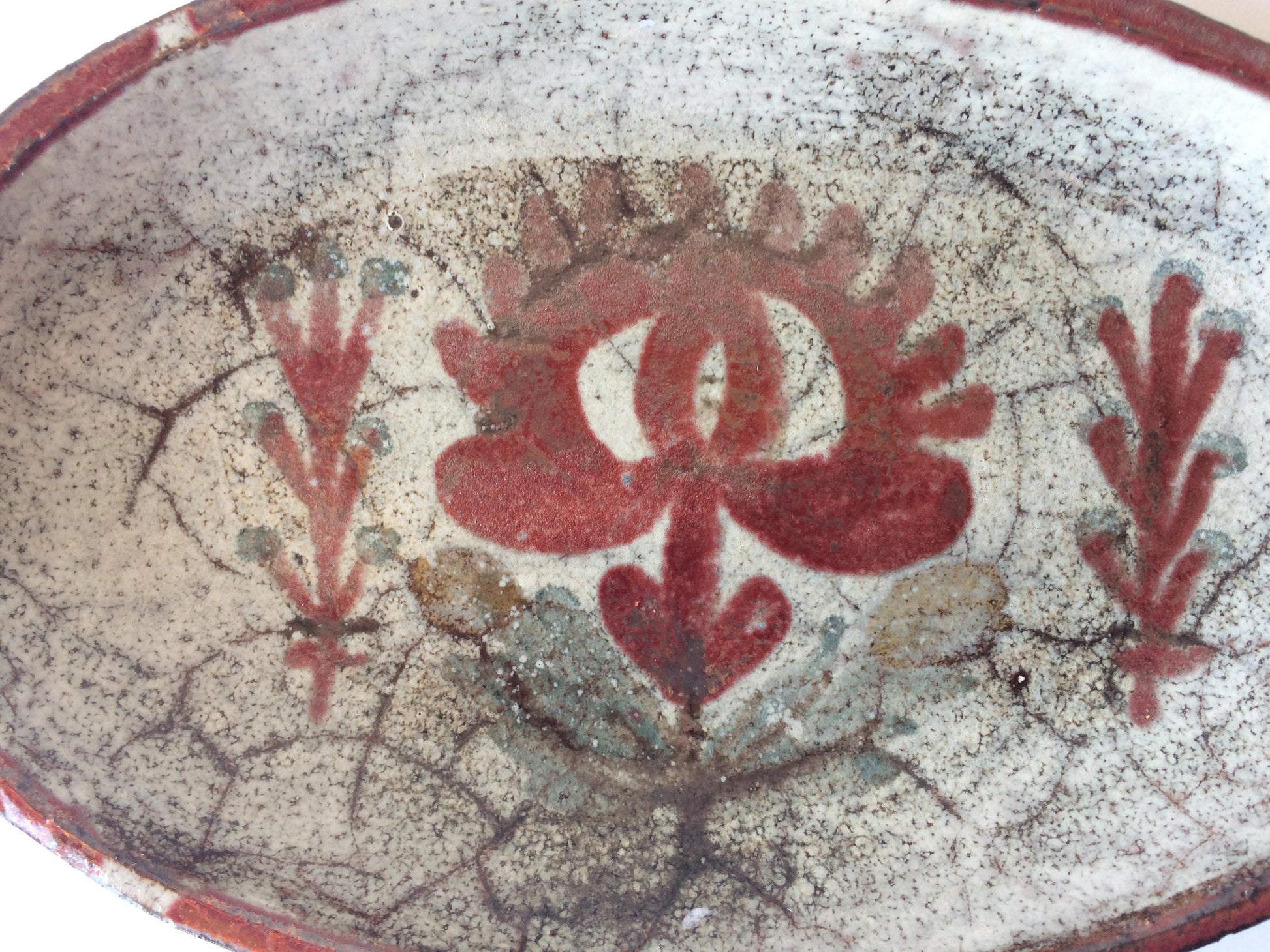 Midcentury Ceramic Bowl by Gustave Reynaud, in the Manner of Jean Derval — detail 4
