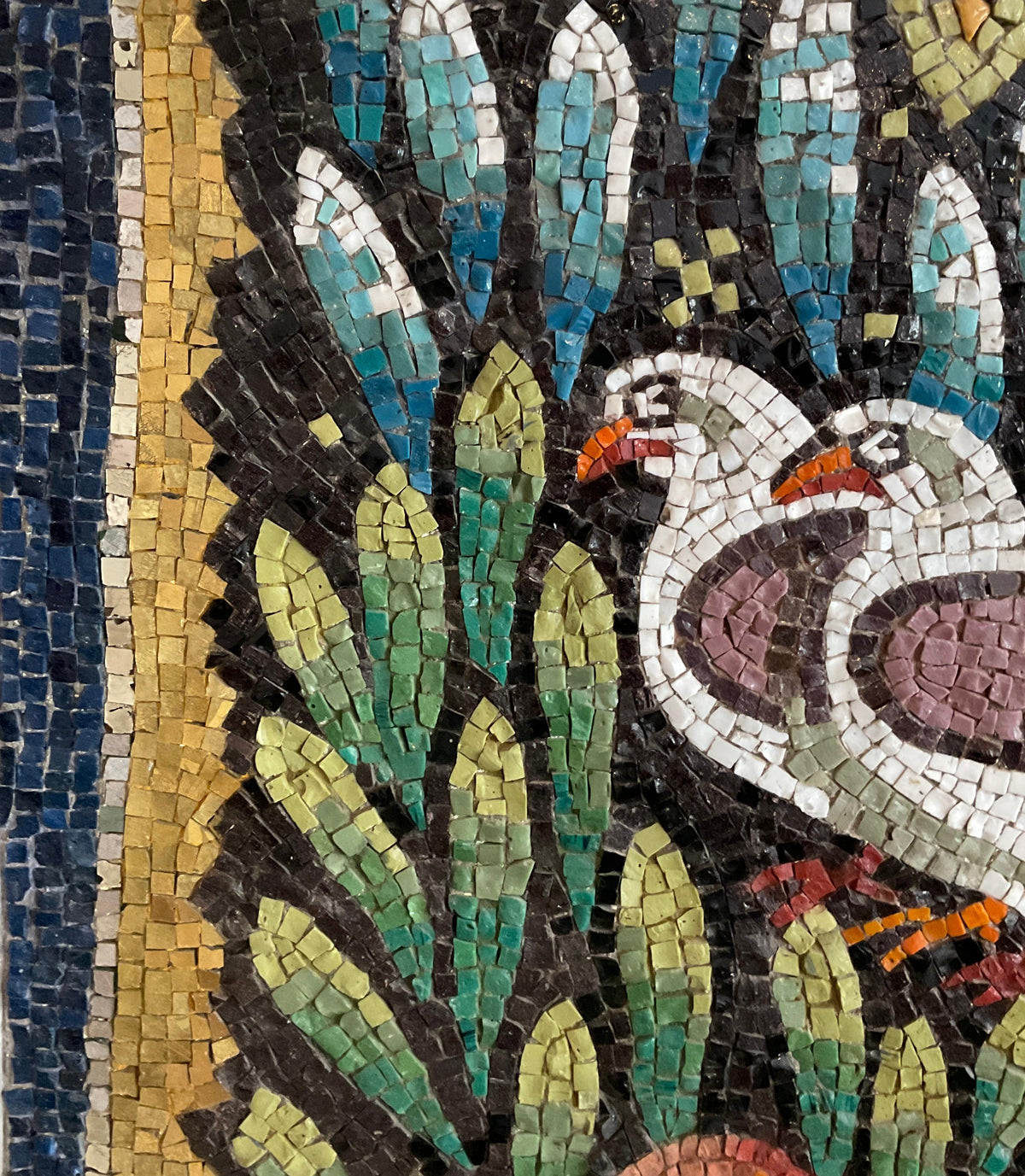 Heidi Melano Contemporary Sculptural Mosaic Wall Panel — detail 7