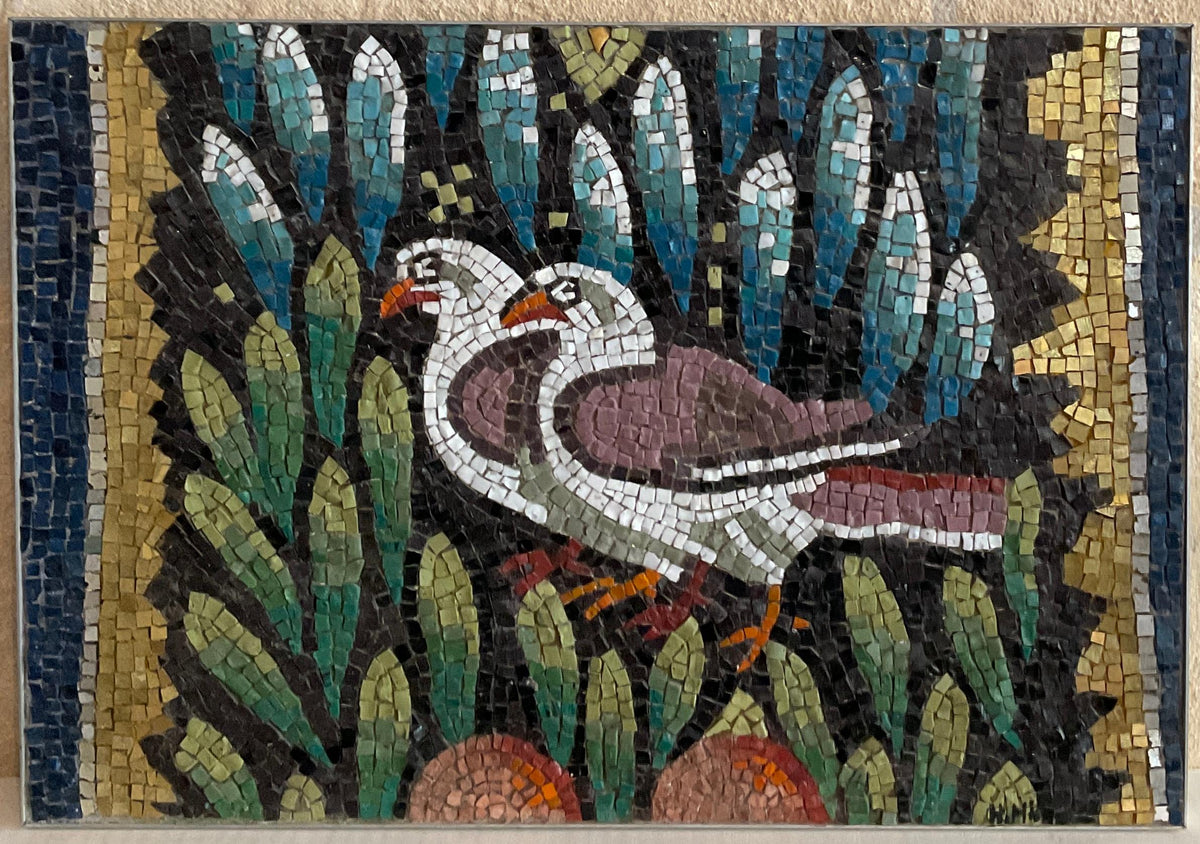 Heidi Melano Contemporary Sculptural Mosaic Wall Panel — detail 8