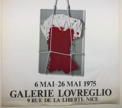 Henri Maccheroni Original Mid-Century Art Exhibition Poster — detail 2