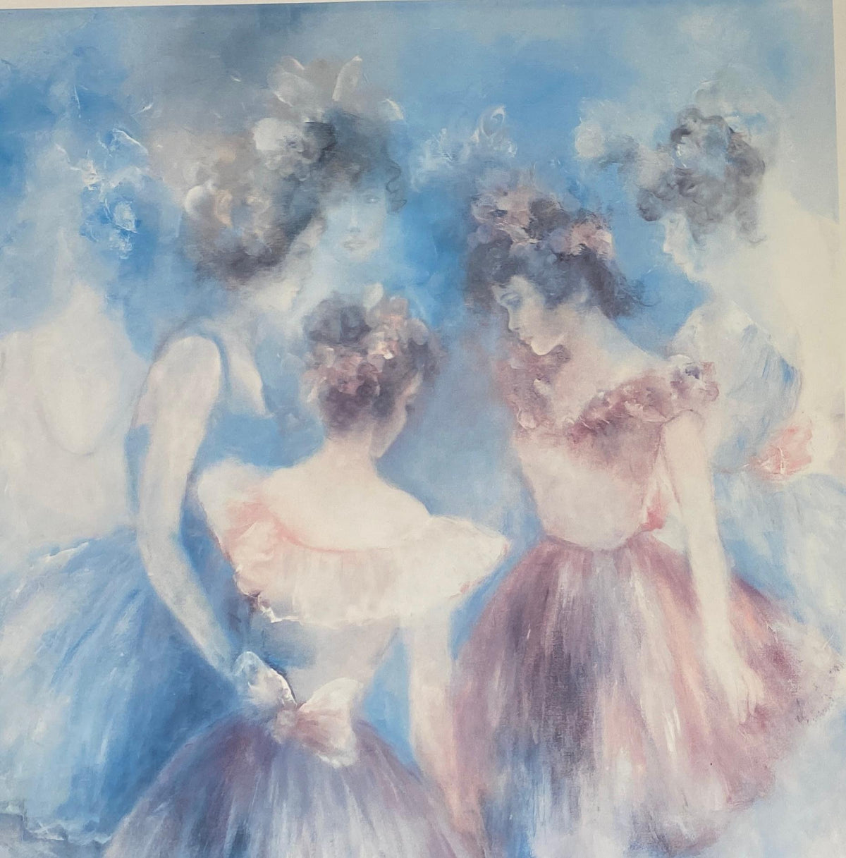 Hilda Rindom Offset Color Lithograph Featuring Ballet Dancers, Certified — detail 3