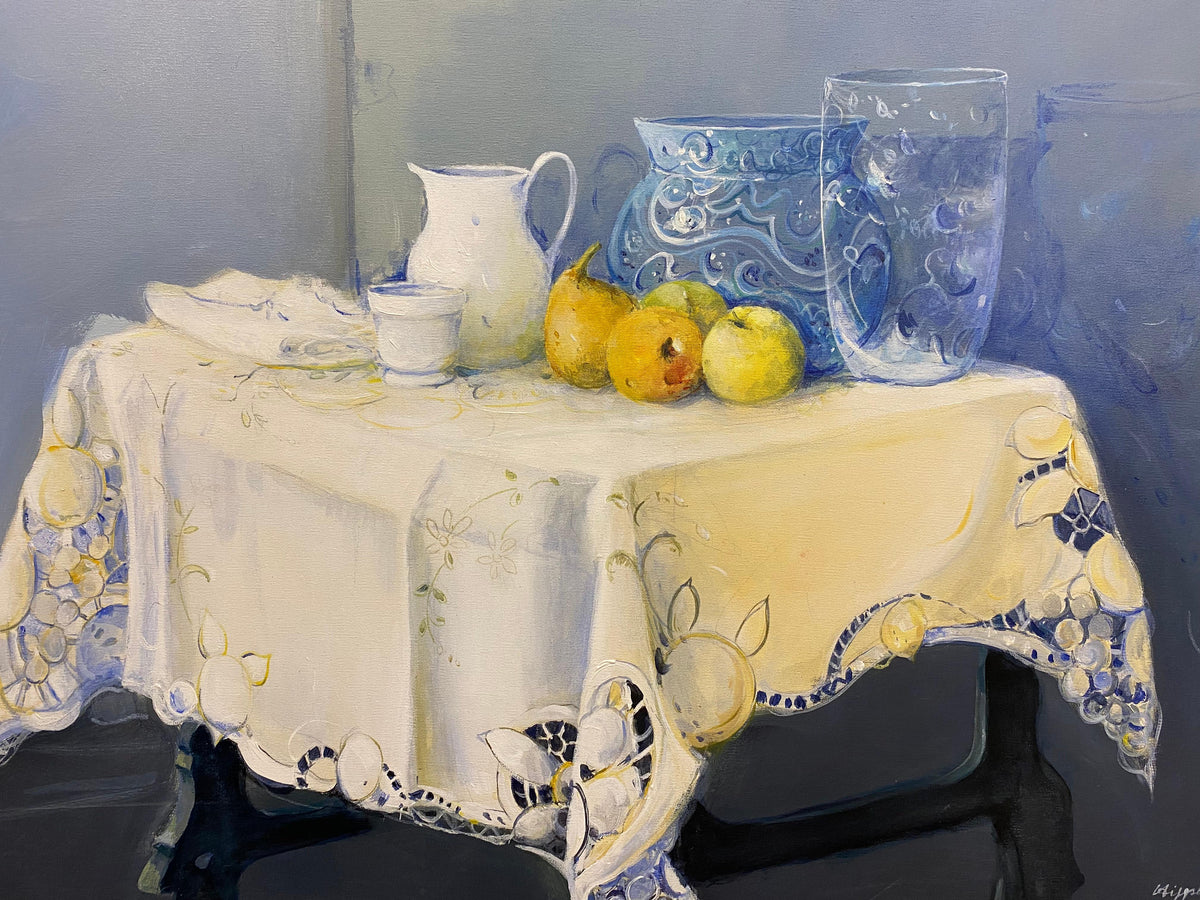 Still Life Print signed Hippert — detail 3