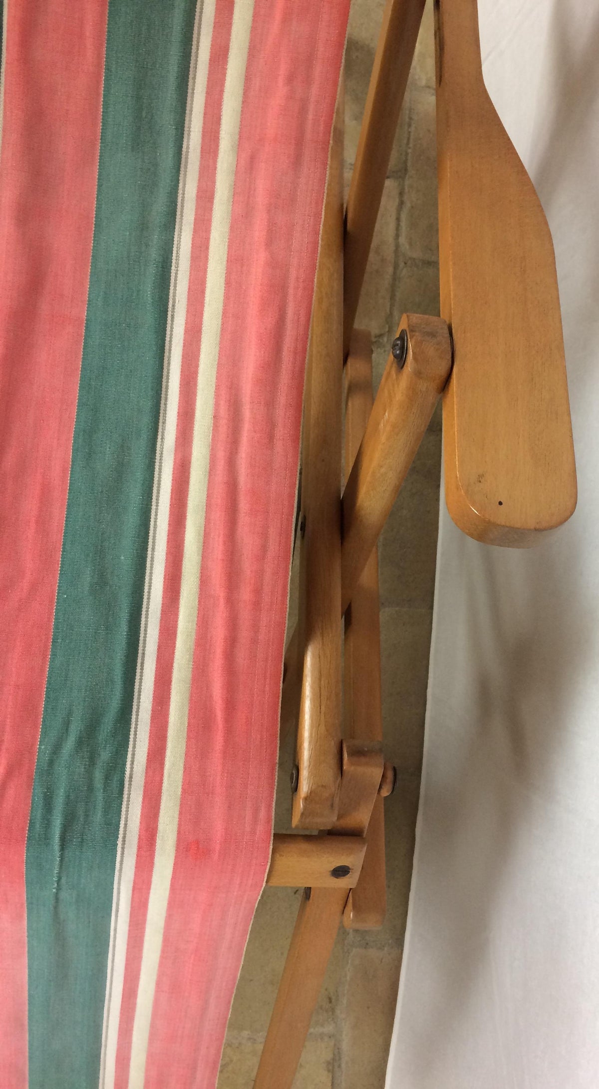 Ergelax Mid-Century Folding Canvas Lounge Chair — detail 10