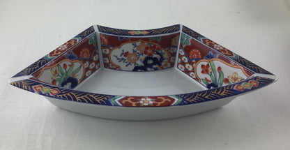 Imari Octagonal Shaped Serving Dish Comprised of 5 Bowls — detail 5