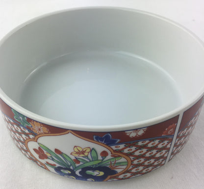Japanese Hand-Painted Porcelain Lidded Serving Dish, Trinket or Jewelry Box — detail 3