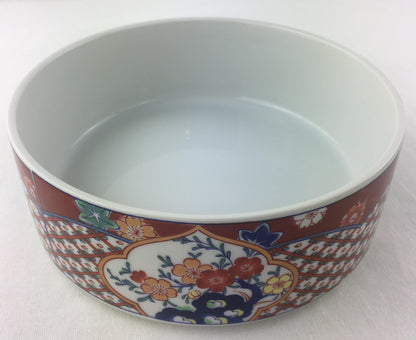 Japanese Hand-Painted Porcelain Lidded Serving Dish, Trinket or Jewelry Box — detail 4