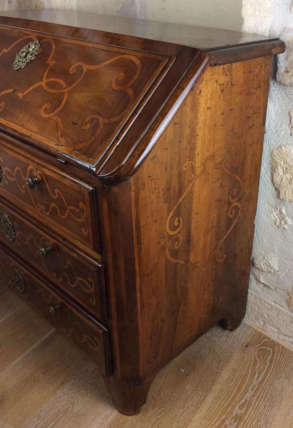 18th Century Italian Desk Commode — detail 5