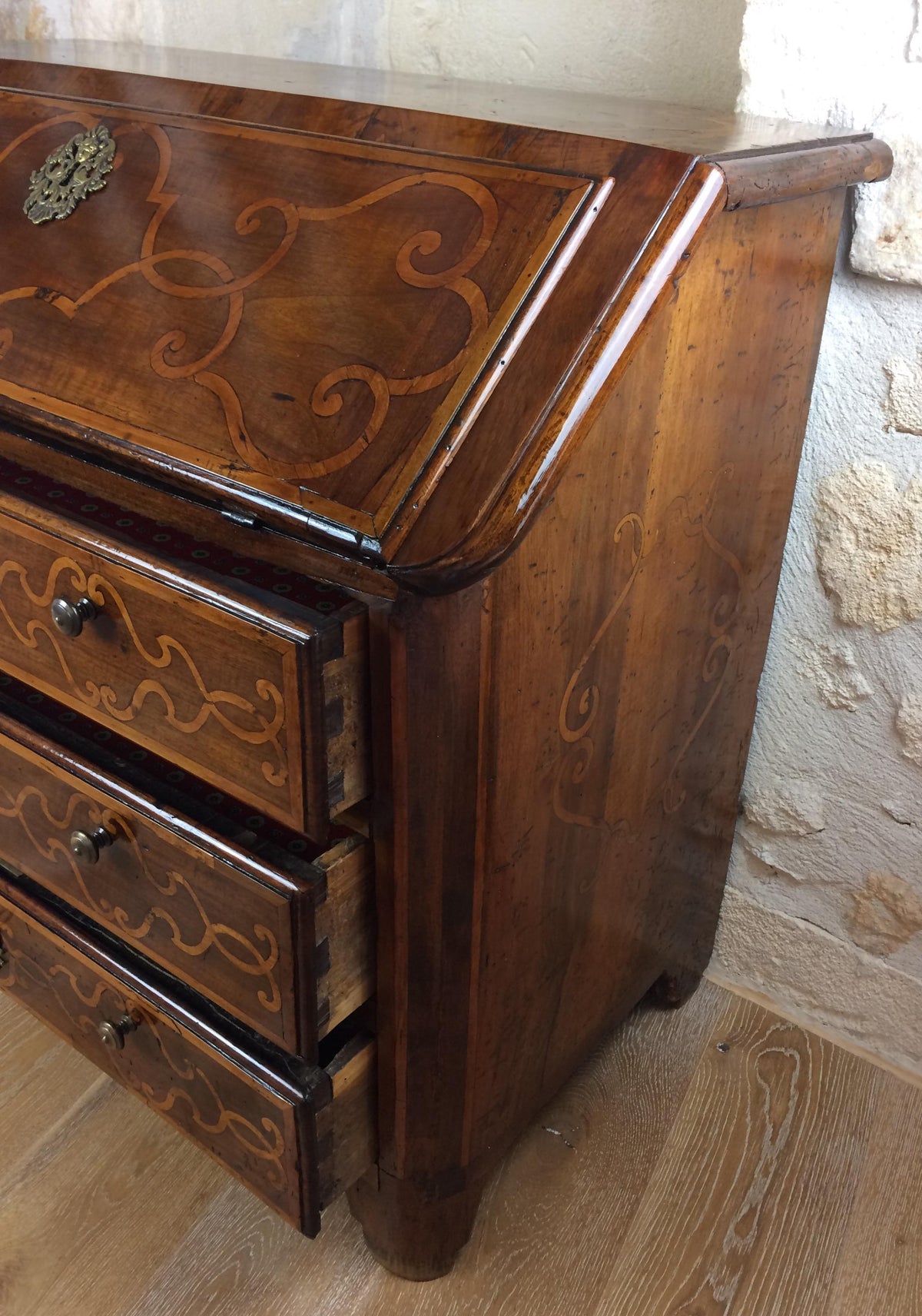 18th Century Italian Desk Commode — detail 6