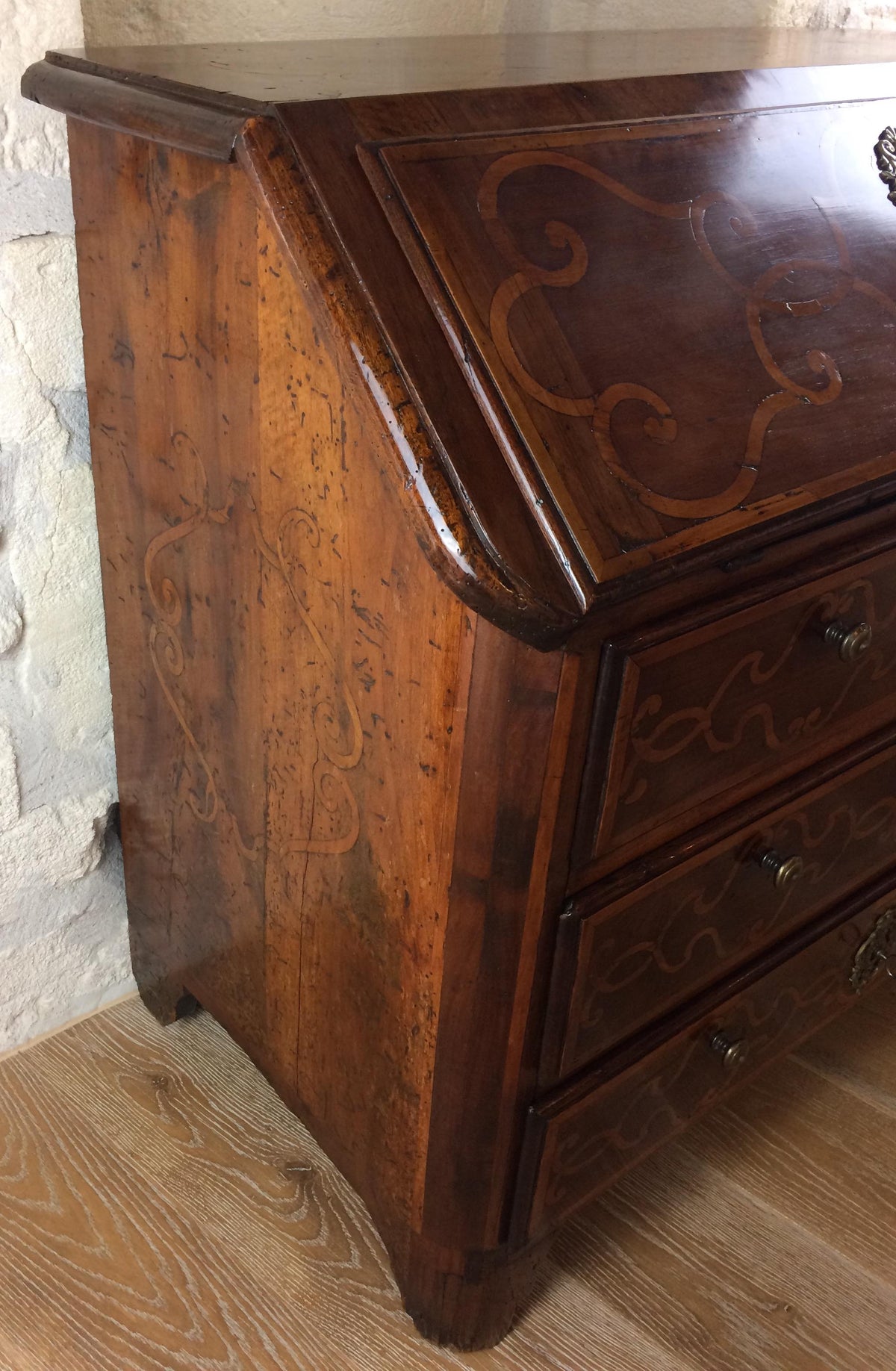 18th Century Italian Desk Commode — detail 11