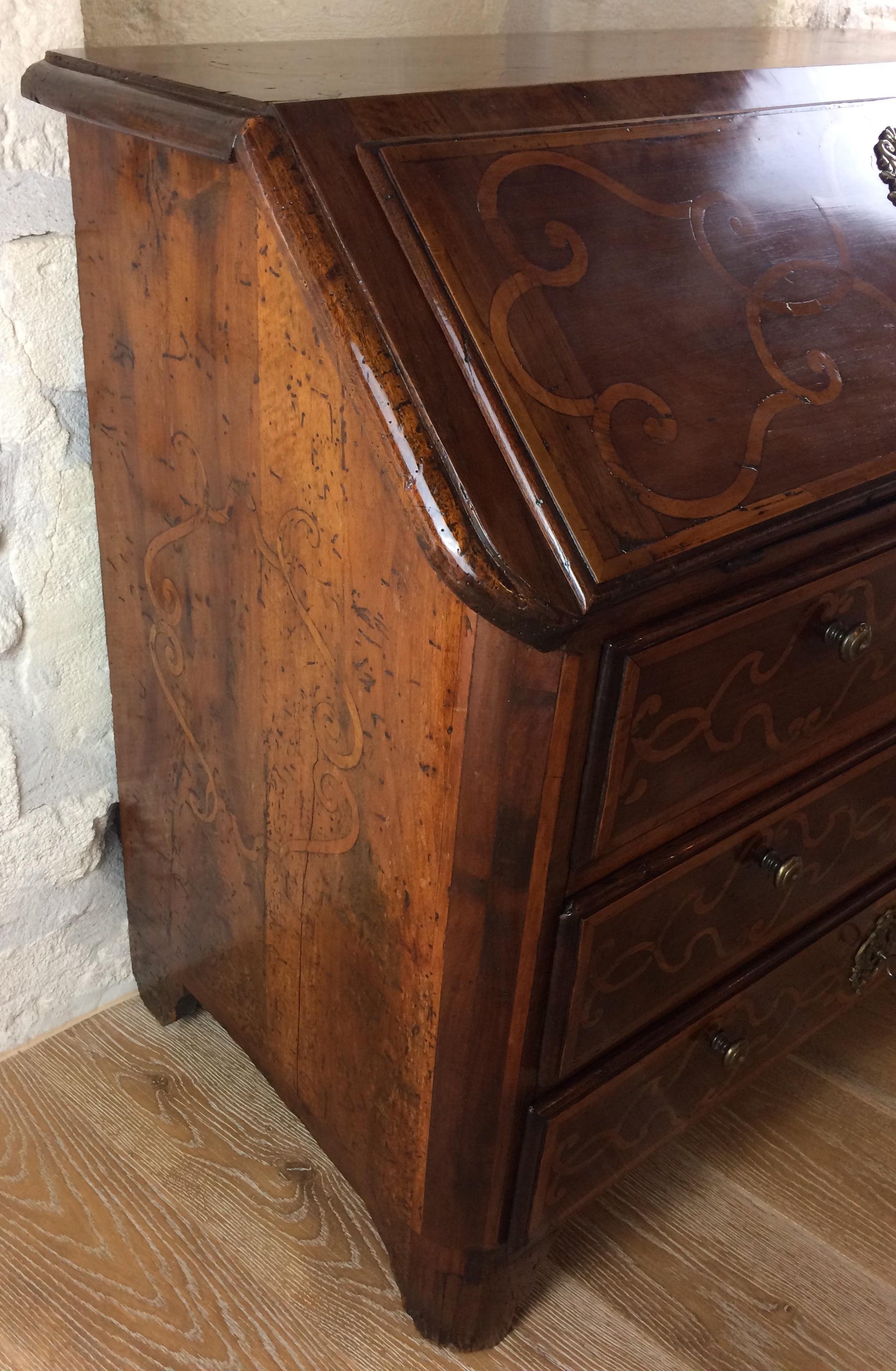 18th Century Italian Desk Commode — detail 11