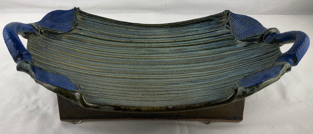 Stunning Midcentury Japanese Inspired French Decorative Object, Signed Forestier — detail 10