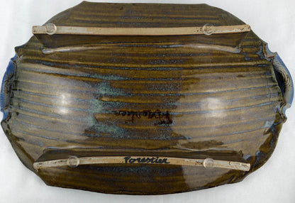 Stunning Midcentury Japanese Inspired French Decorative Object, Signed Forestier — detail 5