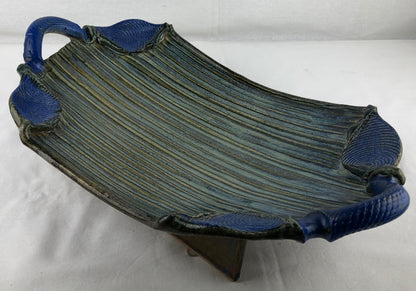 Stunning Midcentury Japanese Inspired French Decorative Object, Signed Forestier — detail 7