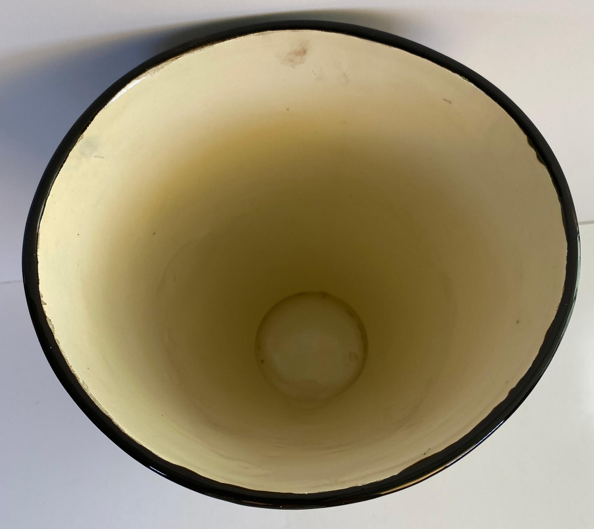 French Art Nouveau Hand-Painted Ceramic Floral Vase Signed Jérôme Massier — detail 7
