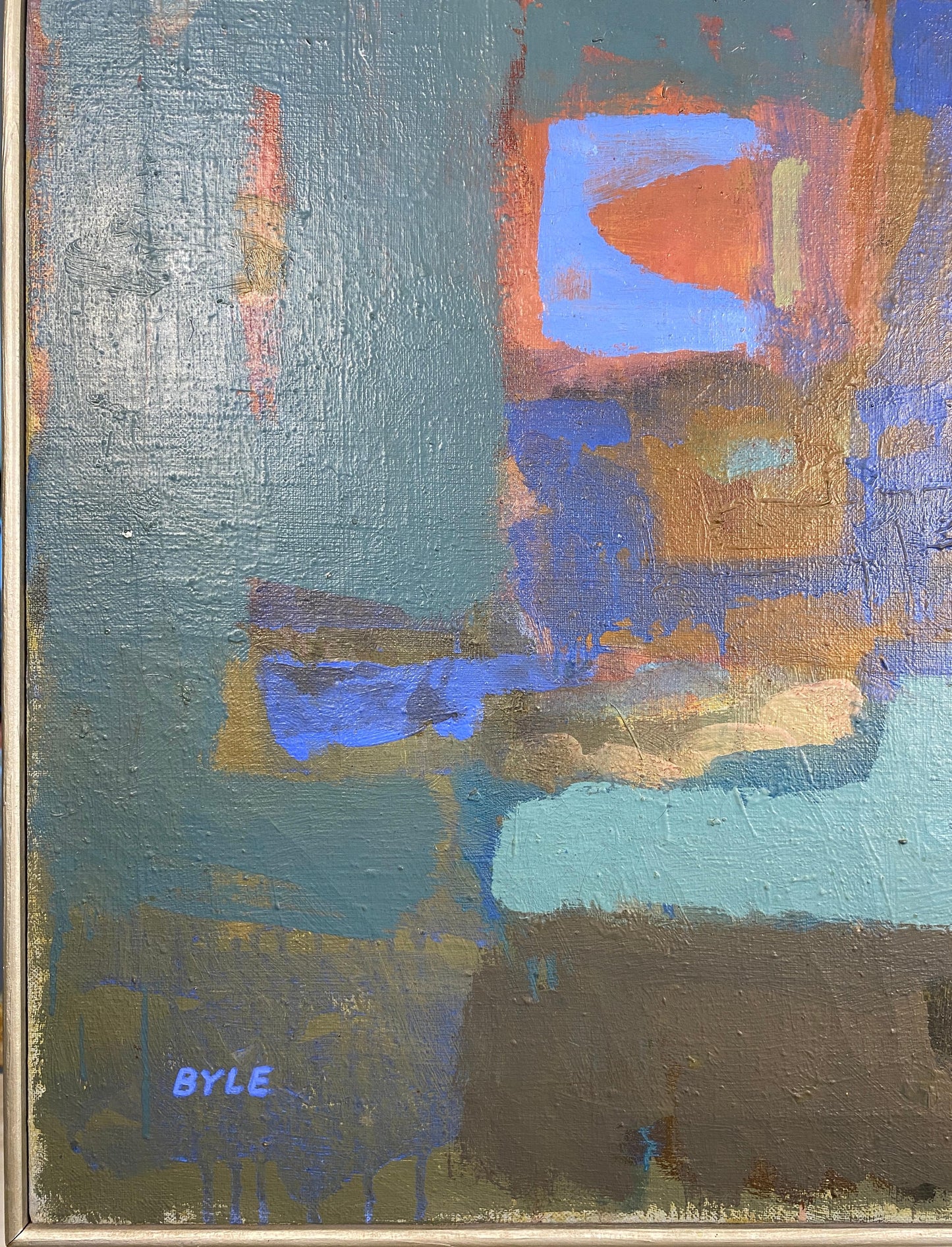 Modern Abstract Painting by John Byle — detail 3