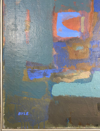 Modern Abstract Painting by John Byle — detail 3