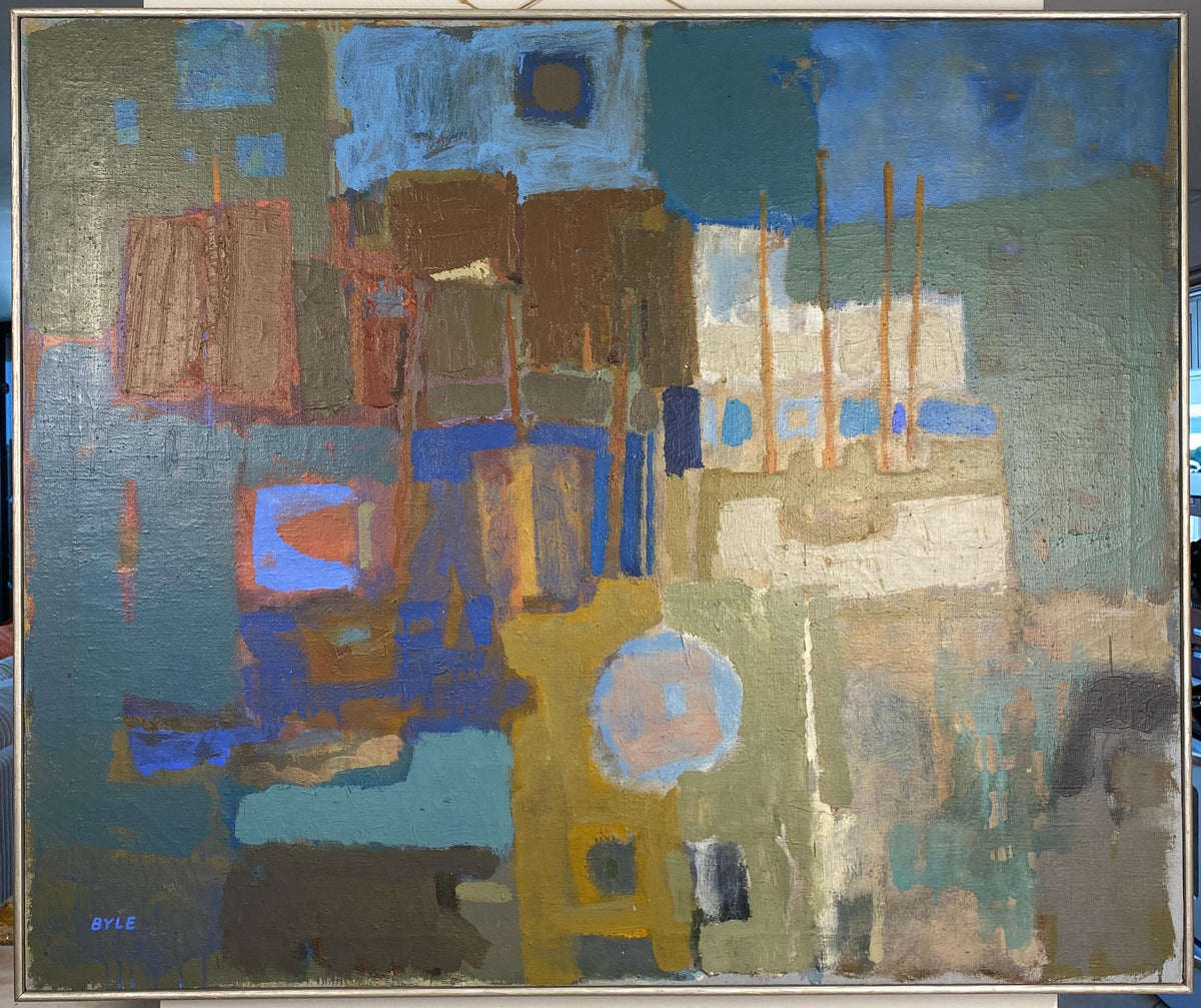 Modern Abstract Painting by John Byle — detail 2