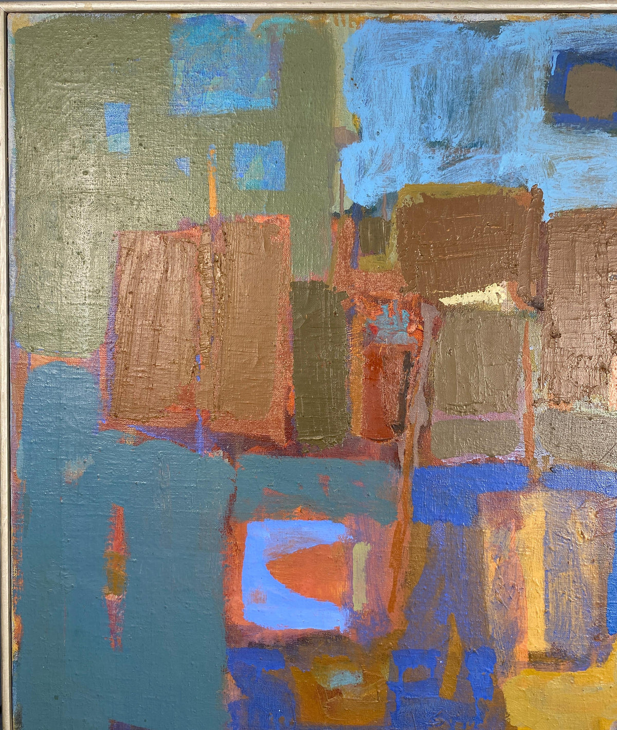 Modern Abstract Painting by John Byle — detail 6