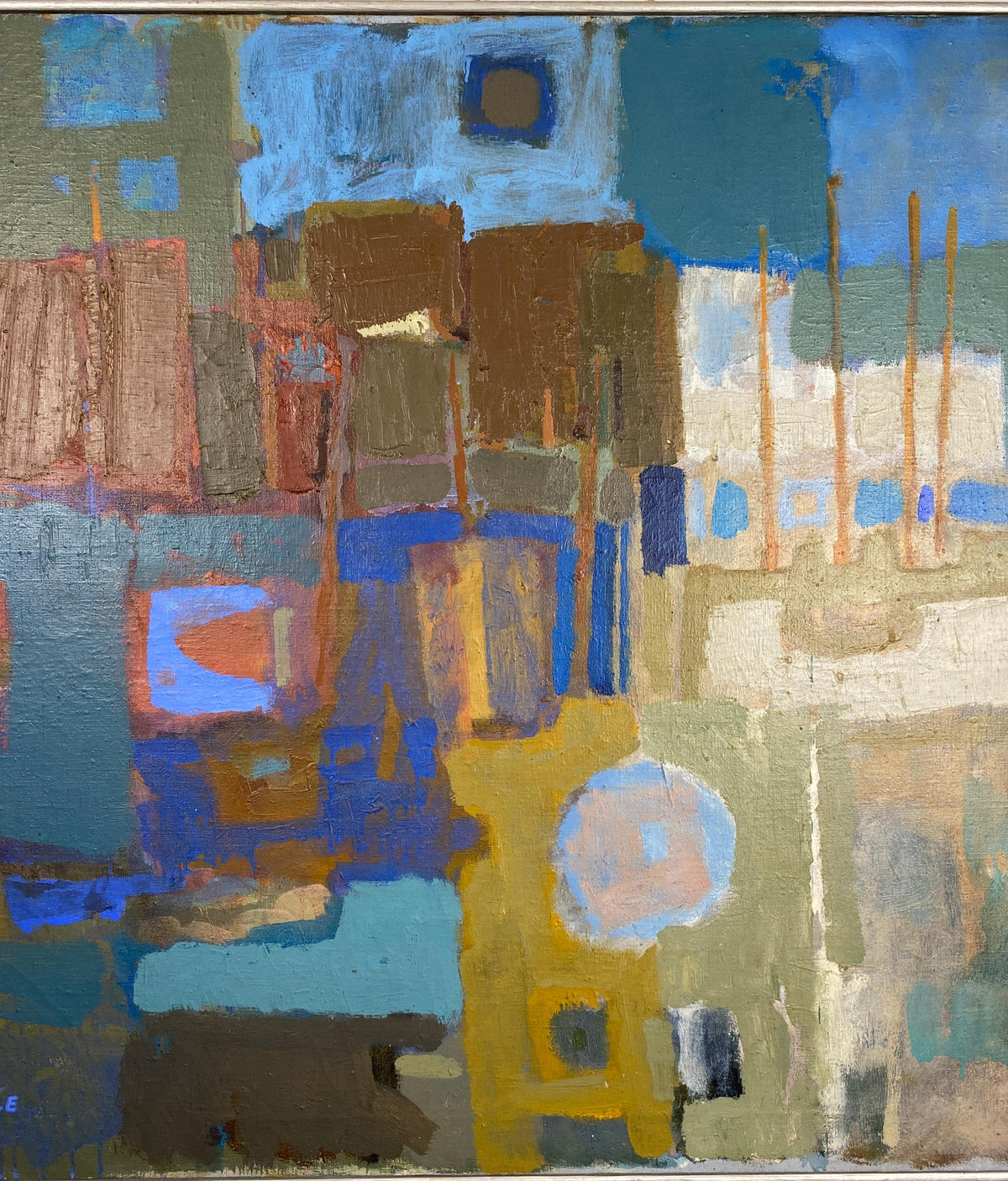 Modern Abstract Painting by John Byle — detail 5