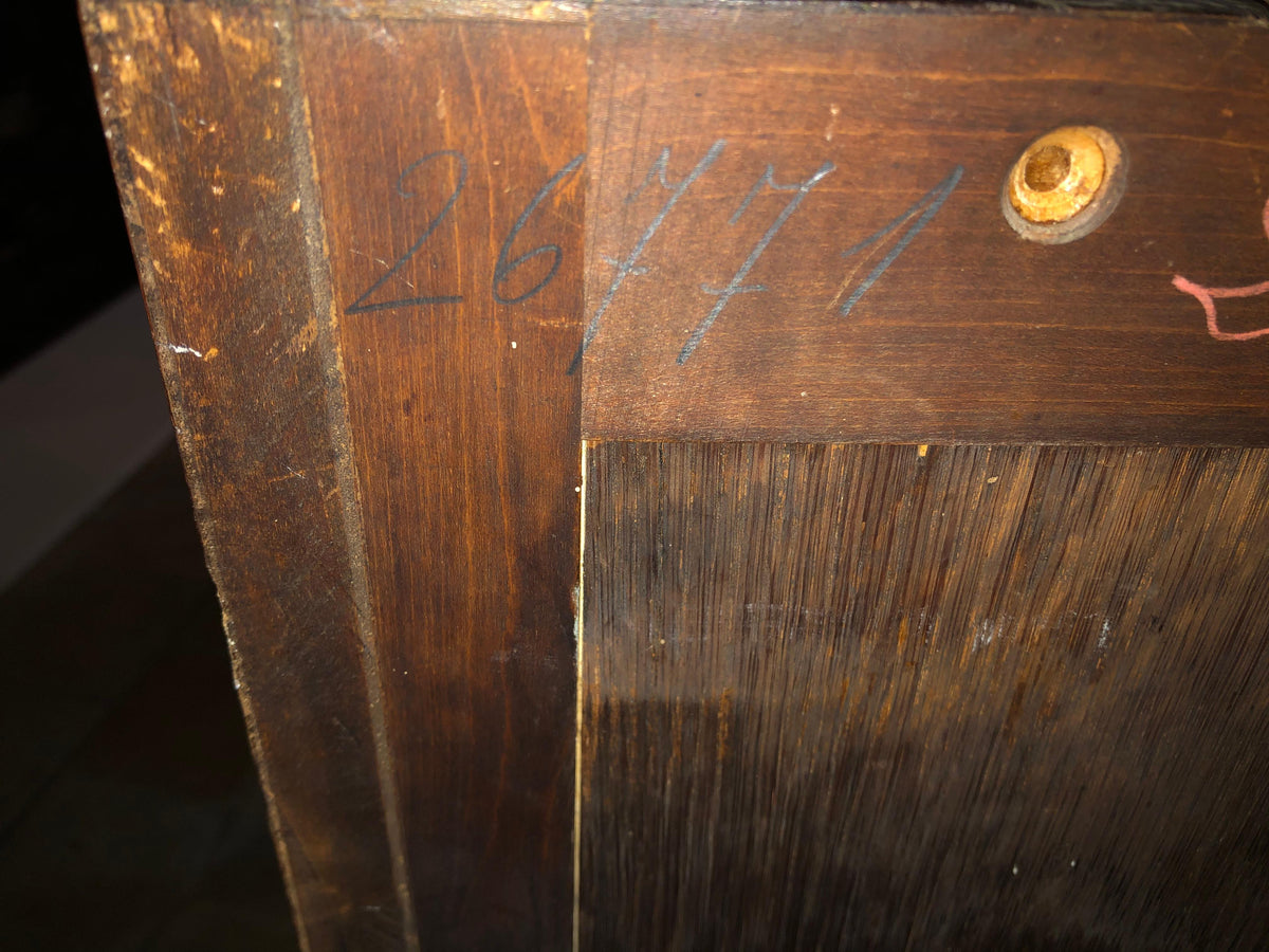 Large Jules Leleu French Art Deco 5-Door Buffet — detail 6