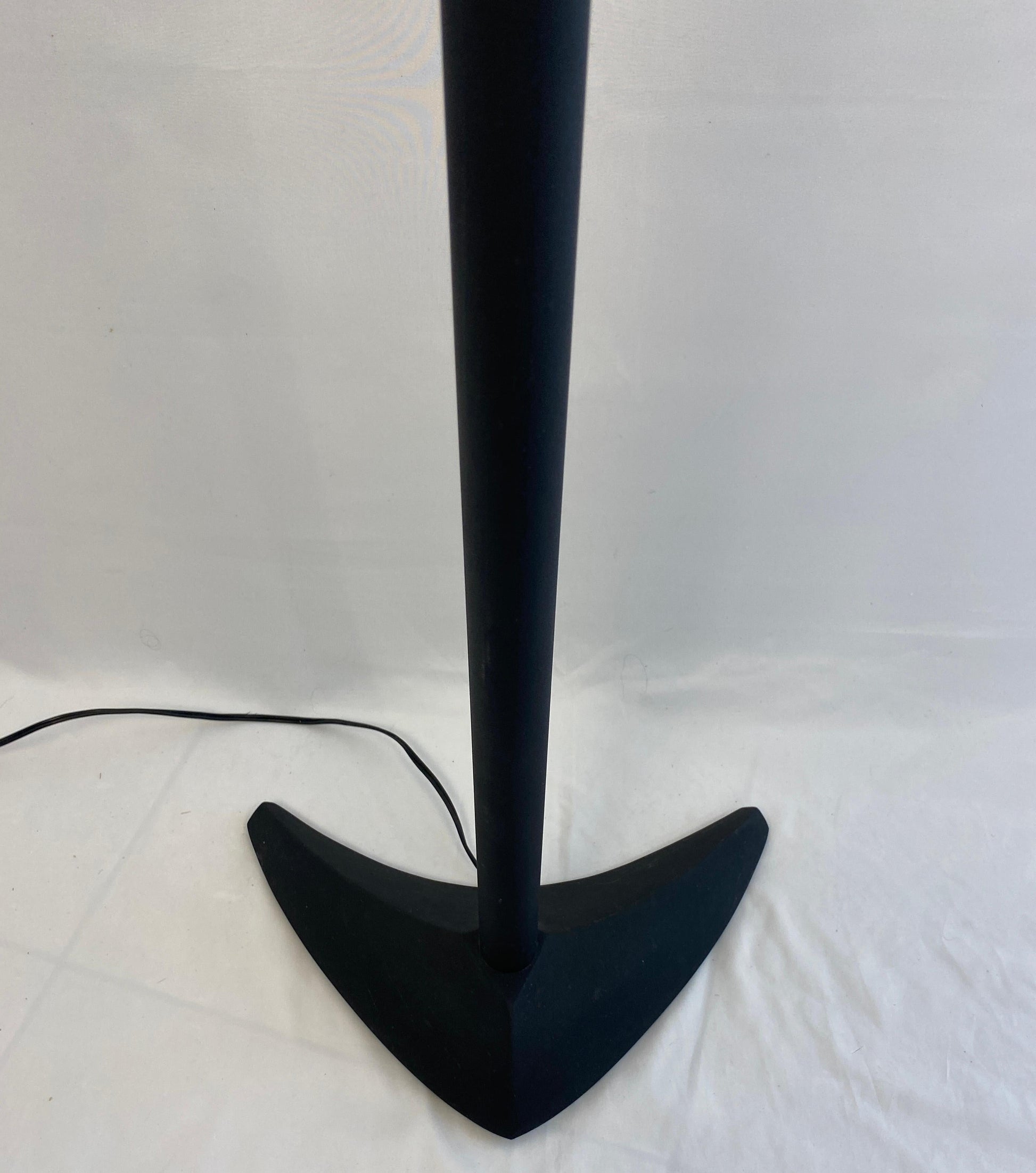 Modern French Polished Chrome Floor Lamp by LG, Paris France — detail 12