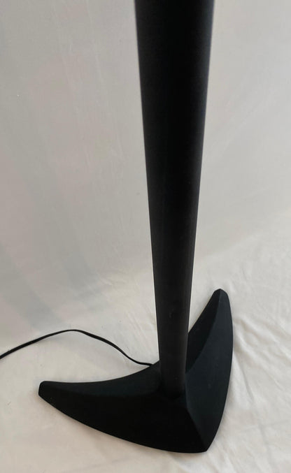 Modern French Polished Chrome Floor Lamp by LG, Paris France — detail 10
