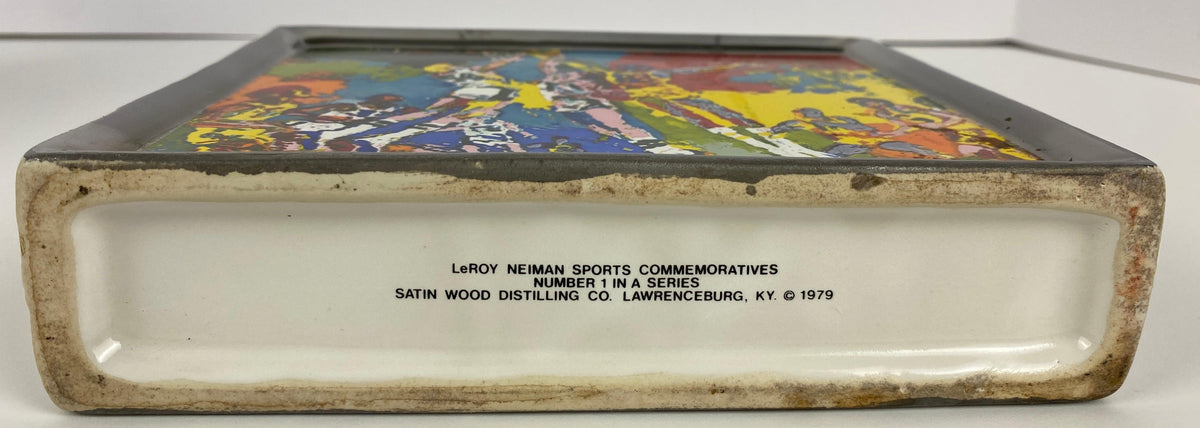 Collection 3 Porcelain Decanters LeRoy Neiman Decorative Sports Memorabilia — detail 4