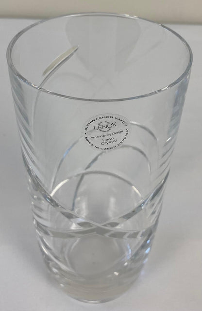 Set of 12 Cut Crystal Water Glasses by Lenox — detail 5
